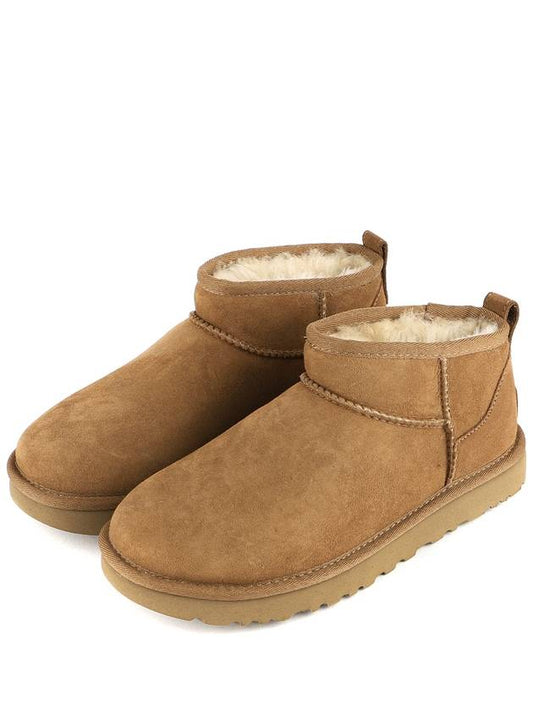 Women's Classic Ultra Mini Winter Boots Chestnut - UGG - BALAAN 2