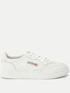 Medalist Logo Patch Low Top Sneakers White - AUTRY - BALAAN 2