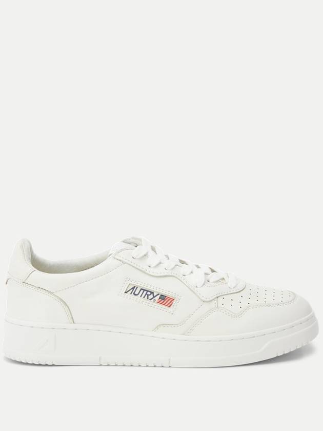 Medalist Logo Patch Low Top Sneakers White - AUTRY - BALAAN 2