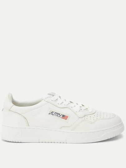 Medalist Logo Patch Low Top Sneakers White - AUTRY - BALAAN 2