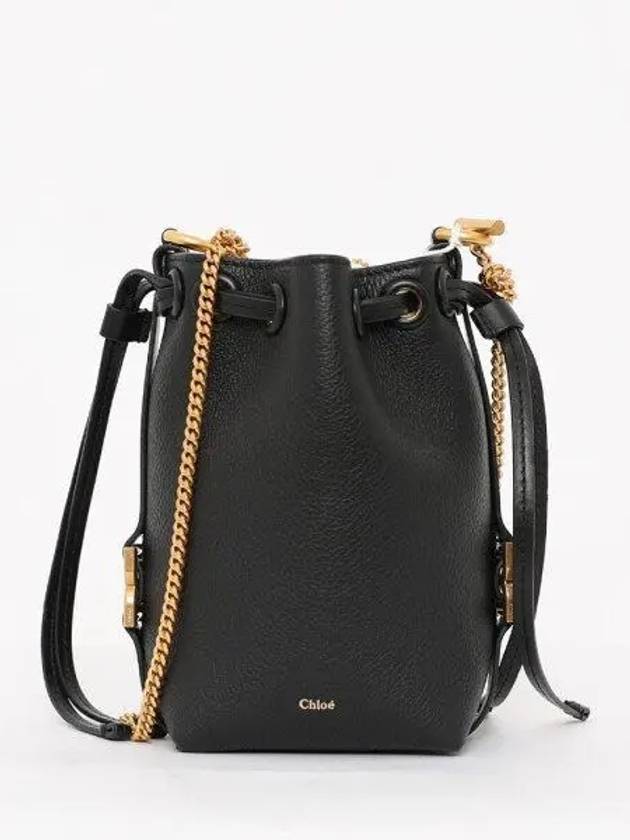 Marcie Micro Bucket Bag Black - CHLOE - BALAAN 2