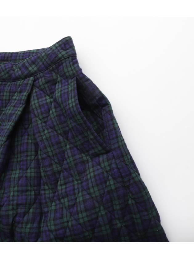 Diamond Quilted Tuck A-Line Skirt - ENGINEERED GARMENTS - BALAAN 7