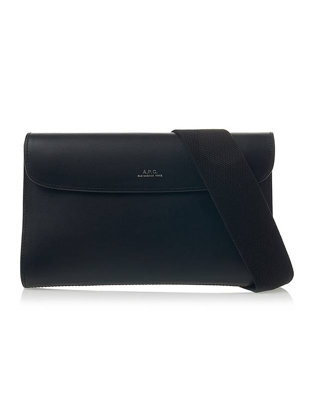 Small Logo Pouch Shoulder Bag Black - A.P.C. - BALAAN 2