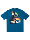 P3K9 TShirt Blue P3K9 TShirt Blue - PALACE - BALAAN 1