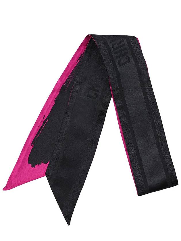 Graffiti Mitzha Scarf Fuchsia - DIOR - BALAAN 3