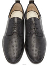 Navy LEATHER Galaxy Oxfords derby - JIL SANDER - BALAAN 1