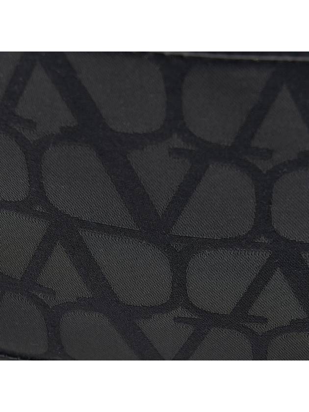 Iconograph Small Nylon Shoulder Bag Black - VALENTINO - BALAAN 7