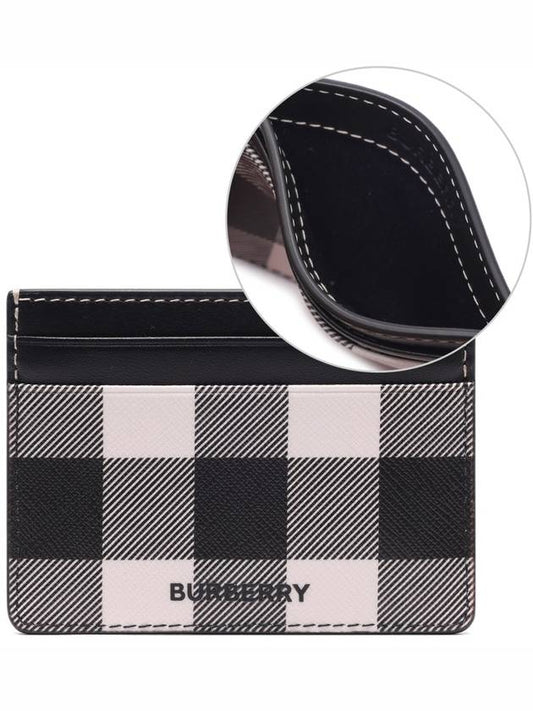 Check Logo Print Card Wallet - BURBERRY - BALAAN 2