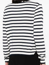 Maison Kitsune Fox Head Intarsia Women s Striped Cardigan MW00502 S492 - POLO RALPH LAUREN - BALAAN 4