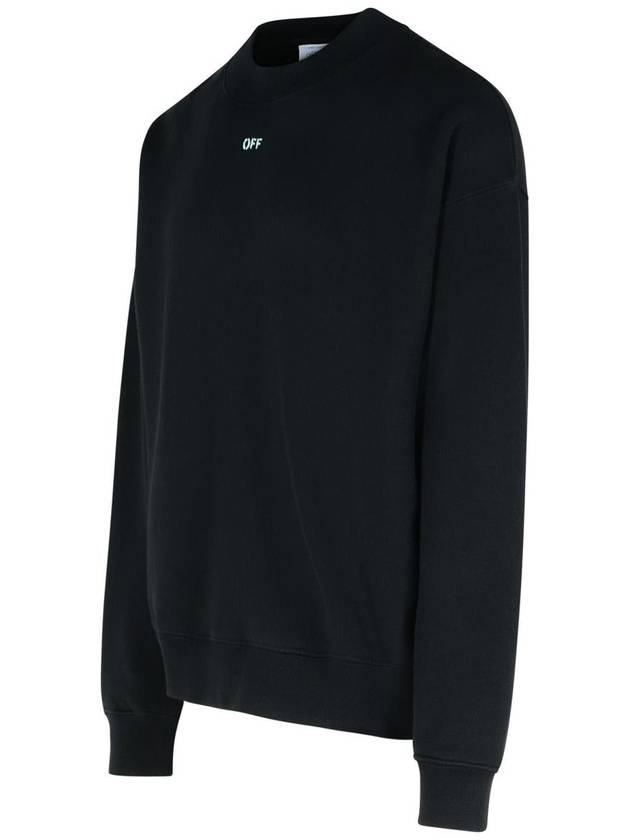 Off-White 'Vibe Arrow' Black Cotton Sweatshirt - OFF WHITE - BALAAN 2