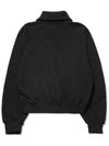 Logo Half Zip-Up Sweatshirt Black - LESEIZIEME - BALAAN 9