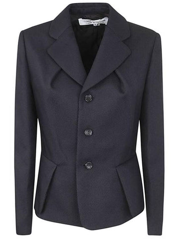 Suit Jacket RL J015 W23 2 NAVY - COMME DES GARCONS - BALAAN 1