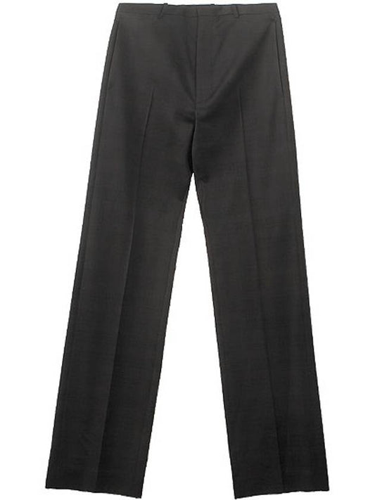 tailored straight pants navy - BALENCIAGA - BALAAN.