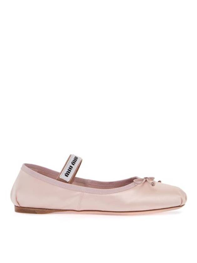 Satin Ballerinas Pink - MIU MIU - BALAAN 2