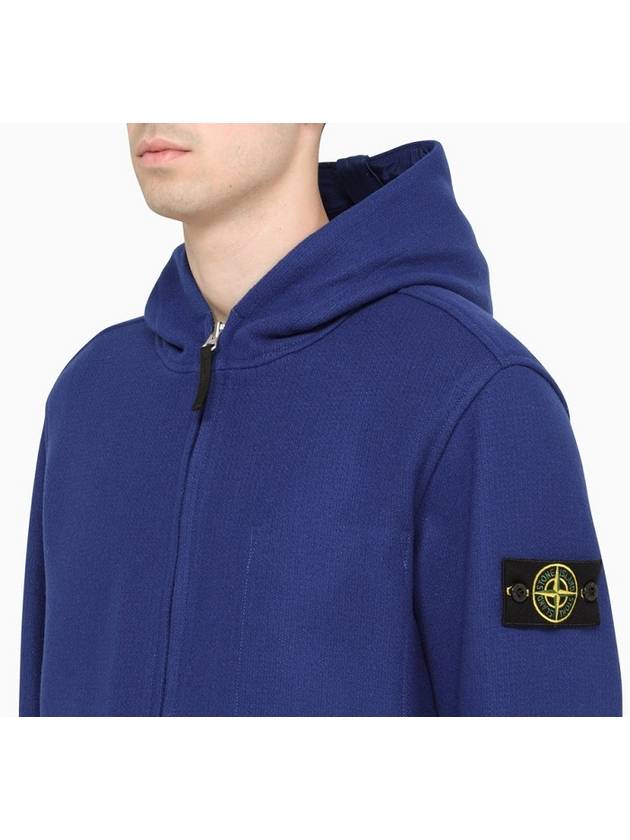 Panno Speciale Hooded Jacket Periwinkle - STONE ISLAND - BALAAN 5