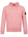 Wappen Patch Classic Fleece Hoodie Pink - STONE ISLAND - BALAAN 2