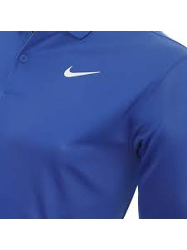 Men's Golf Dri-Fit Victory Solid Long Sleeve Polo DN2344 480 LS - NIKE - BALAAN 5