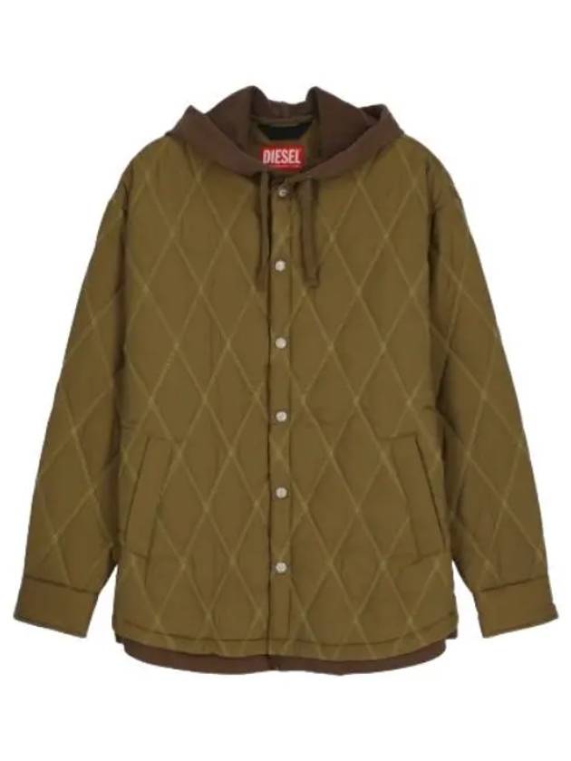 Hooded Quilted Jacket A104950KJAF - DIESEL - BALAAN 2