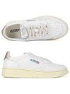 Medalist Low Top Sneakers Beige White - AUTRY - BALAAN 3