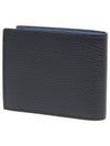 GG Interlocking Two-Tone Bifold Wallet Blue Black - GUCCI - BALAAN 8