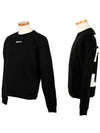 face logo sweatshirt black - OFF WHITE - BALAAN 4