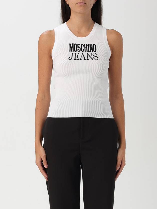 Top con logo Moschino Jeans - MOSCHINO - BALAAN 1