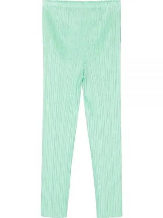 Pleats Straight Pants Mint - ISSEY MIYAKE - BALAAN 2