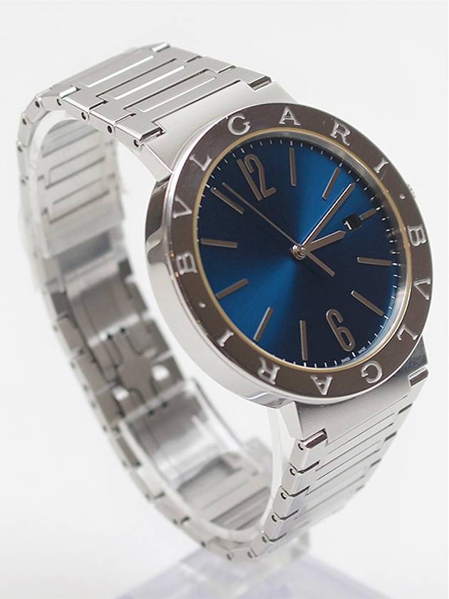 New see through back watch blue plate automatic 41MM 103720 - BVLGARI - BALAAN 5