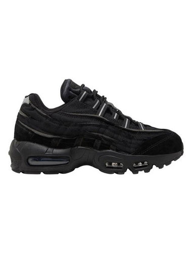 Comme Des Garcons Homme Plus Air Max 95 Low Top Sneakers Black - NIKE - BALAAN 1