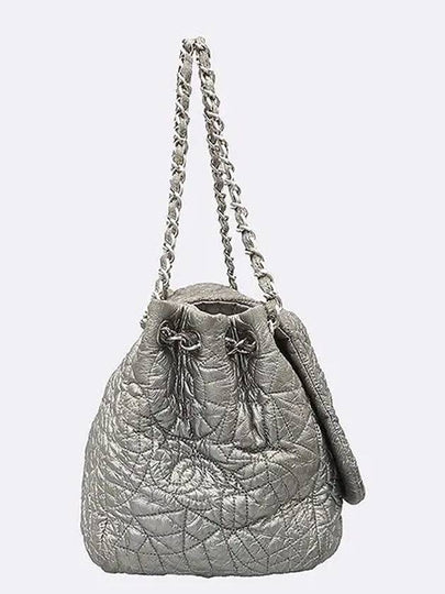 silver shoulder bag - CHANEL - BALAAN 2