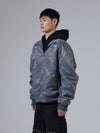 Nylon Collar Jumper Jacket Gray - UNNORM IS DEAD - BALAAN 3