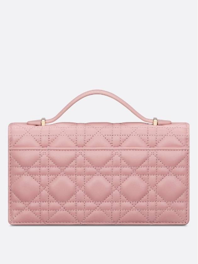 Miss Cannage Lambskin Mini Bag Antique Pink - DIOR - BALAAN 8