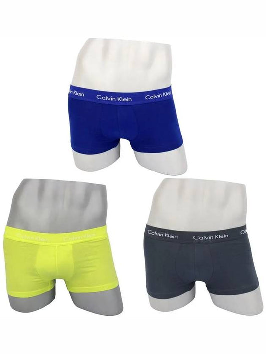 Underwear CK Panties Men's Underwear Draws NB2614 Blchara 3 Pack - CALVIN KLEIN - BALAAN 1