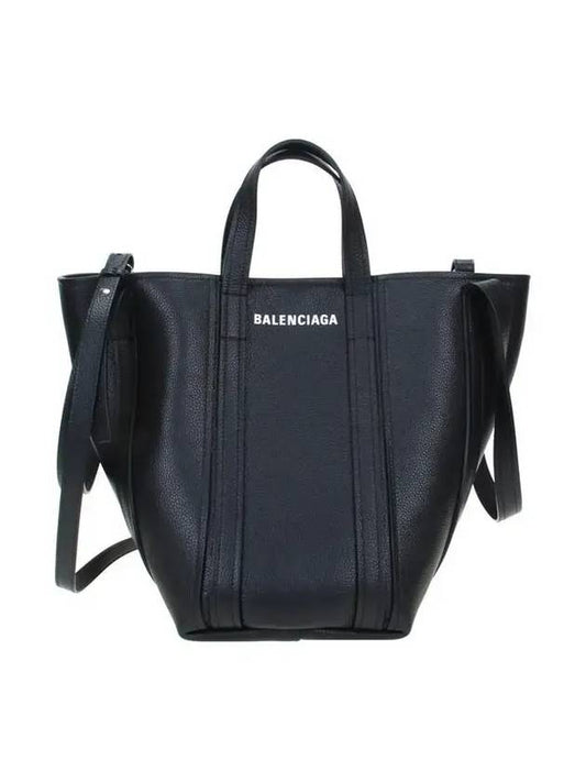 Calfskin Everyday Tote Bag Black - BALENCIAGA - BALAAN 1