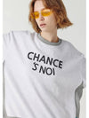 Unisex CHMXMTM Snowy Sweatshirt Mix Melange - CHANCE'S NOI - BALAAN 3