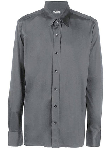 Tom Ford Camicia In Seta Con Colletto A Punta - TOM FORD - BALAAN 1