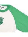 Isoli Flower Sweatshirt Green White - GANNI - BALAAN 5