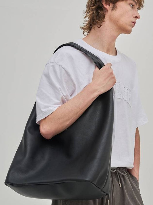 Classic Big Hobo Bag Black - TAILOR STUDIO - BALAAN 1