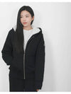 Classic Bunny 2 Zip Up Hoodie White Lining Black - MOOSE KNUCKLES - BALAAN 3