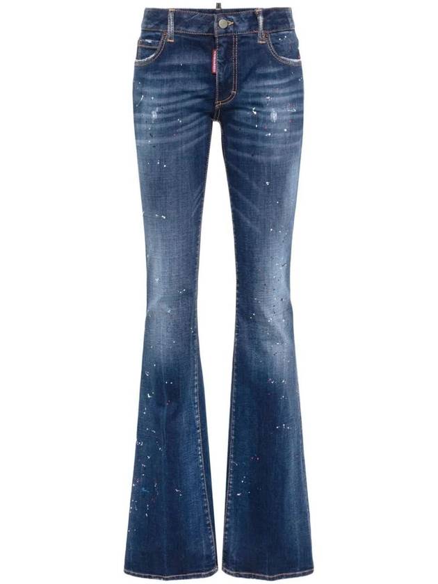 Denim Straight Pants S75LB0880 S30816 470 BLUE - DSQUARED2 - BALAAN 2