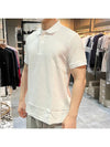 Monogram Motif Polo Shirt White - BURBERRY - BALAAN 4