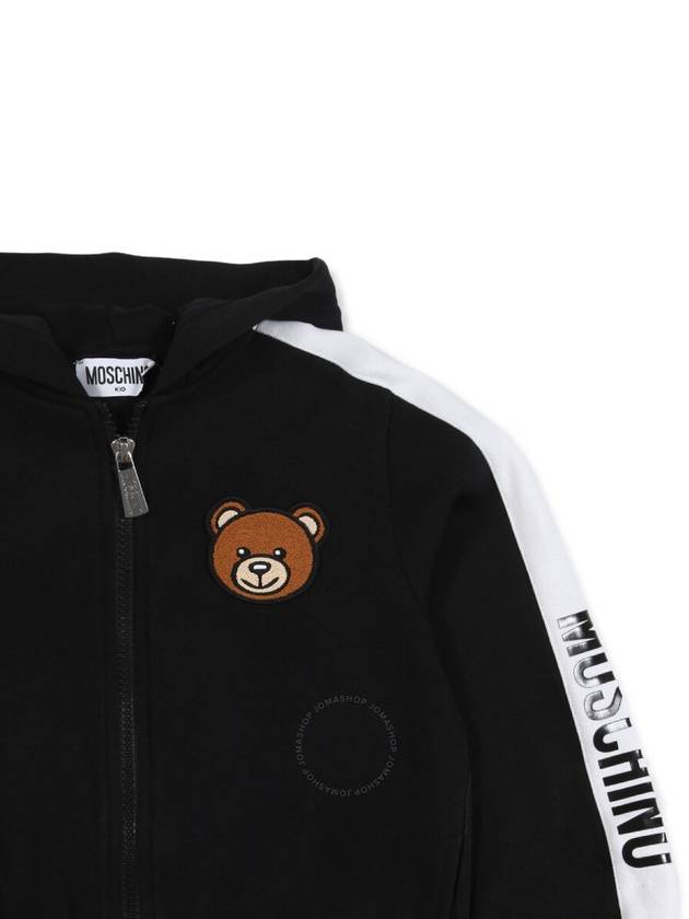 Moschino Teddy Bear Patch Hoodie Size 10 - MOSCHINO - BALAAN 3