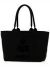 Yenk Tote Bag Black - ISABEL MARANT - BALAAN 4