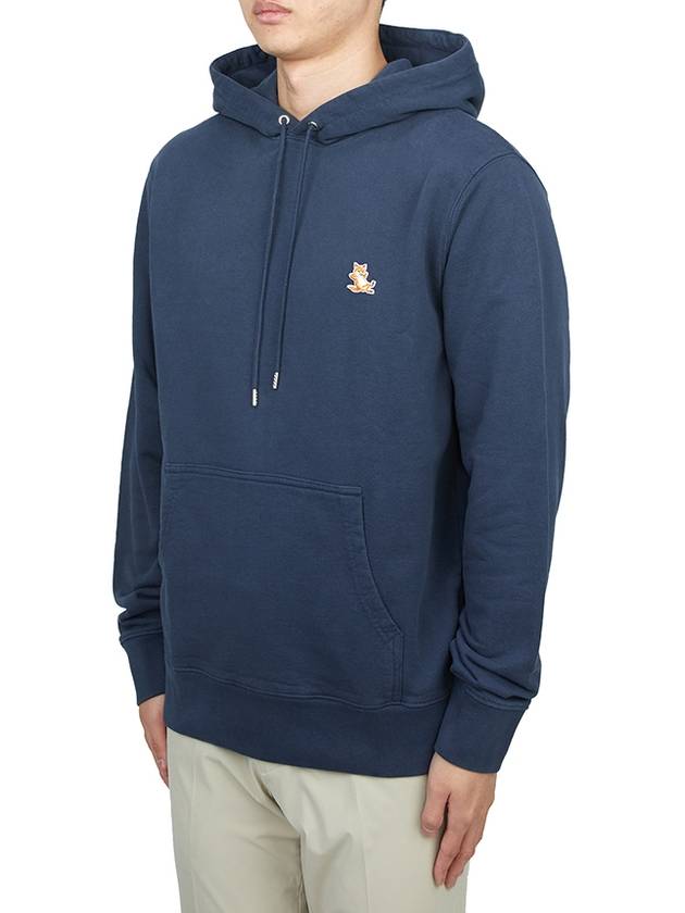 Chillax Patch Regular Hoodie Navy - MAISON KITSUNE - BALAAN 3