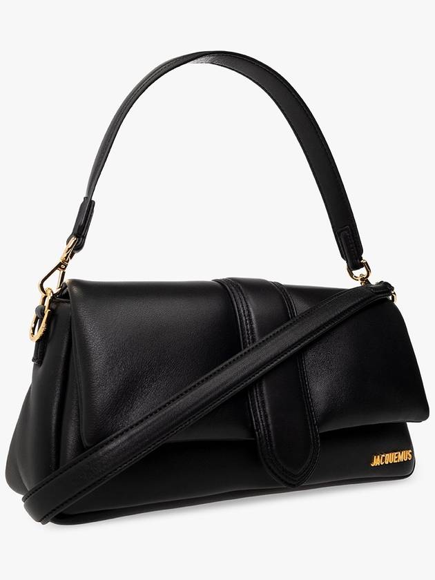 Le Bambimou Puffed Flap Shoulder Bag Black - JACQUEMUS - BALAAN 5