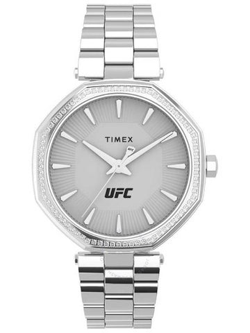 Timex UFC Jewel Quartz Crystal Silver Dial Ladies Watch TW2V83200 - TIMEX - BALAAN 1