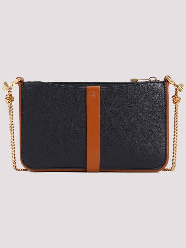 Marcie Leather Small Shoulder Bag Black - CHLOE - BALAAN 3