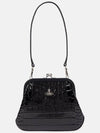 Viviennes Crocodile Pattern Clutch Bag Black Women s - VIVIENNE WESTWOOD - BALAAN 4