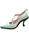 Resin Inlay Wingtip Thom John Pumps Blue - THOM BROWNE - BALAAN 4