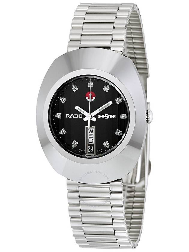 Rado Diastar Automatic Black Dial Men's Watch R12408613 - RADO - BALAAN 1